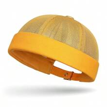 1 pièce Casquette sans bord aérée en maille pour hommes et femmes - Légère et confortable