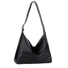 Multineos Comercial PU Leather Shoulder Bag Large Leisure Backpack Bags Women Men - Black - View 3