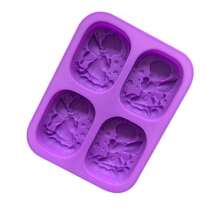 1pc/ Customized Silicone Angel Soap Mold, Hand-Made Soap 4 Sets, Beautiful Male And Female Angel-Shaped Cake Molds, Soft Clay