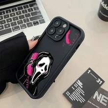 Cartoon Skull Pattern Matte Anti-Fall Phone Case Applies To XR 11 12 13 14 15 16 Pro MAX 14 15 16 Plus Redmi A2 A3 10C 12C 13C 14C Note 10 11 12 13 Case A04 A05 A10 A12 A14 A15 A32 A35 A55 A72 Moto E13 G04 G14 G22 G34 G53 G54 G84 - J1A - Xem 3