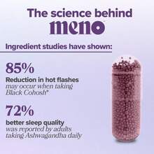 MENO Vitamins For Menopause, 30 Servings (Pack Of 1) - Menopause Supplements For Women With Black Cohosh & Ashwagandha KSM-66 - Helps Alleviate Hot Flashes, Night Sweats, & Mood Swings - 其他 - 查看 2