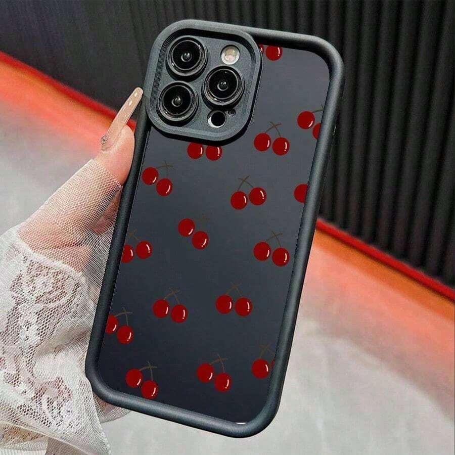 Funda para teléfono Funda para teléfono phone16 15 14 13 12 11 XS XsMax X 8 Plus ProMax SE, a prueba de golpes, nuevos estilos para hombres y mujeres, estuches blandos, cobertura total, engrosados, cumpleaños y Pascua para madre, familia, amigos, novio, novia y cobertura total - Negro - Ver 1