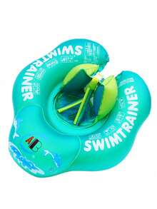 1pc Baby Thickened Anti-Flip Swimming Ring, Multi-Airbag Inflatable Floating Ring, Water Swimming Toy, For Boys And Girls Babies