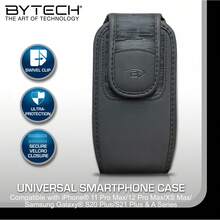 Bytech XXL Vertical Universal Smartphone Holster Case For Large Smartphones - 1 - View 4