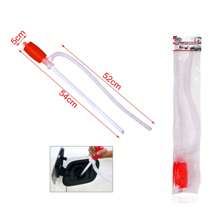 1 bomba de aceite para automóvil, succión manual, bomba de gasolina autocebante con tubería de aceite, artefacto de bombeo de aceite para tanque de combustible de motocicleta, tubería de bombeo de aceite para el hogar