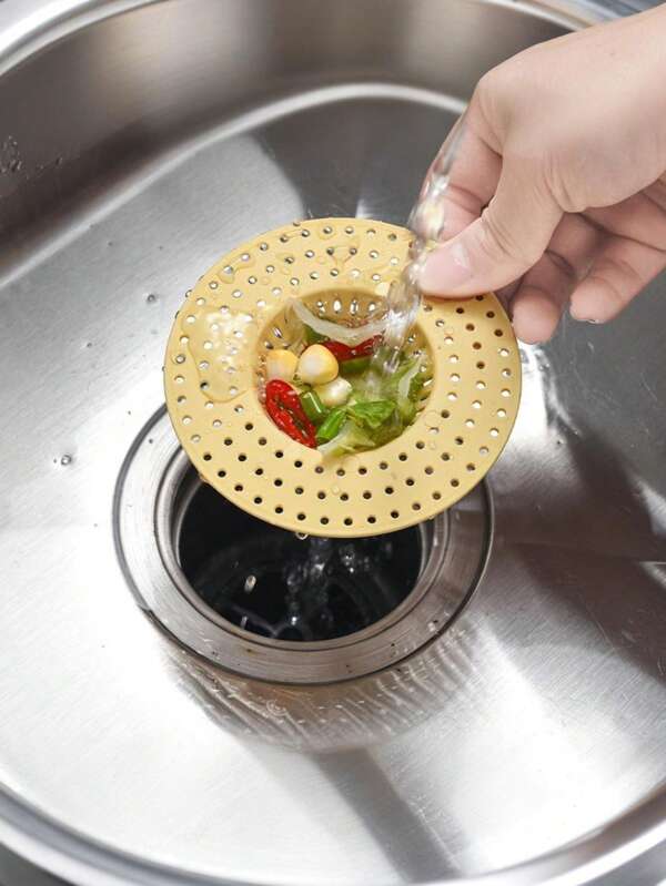 Circular Sink Drain Strainer, Kitchen Sink Clogging Prevention Filter Mesh, Bathroom Floor Drain Cover, Household Use