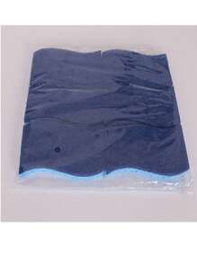 Blue S-Shaped Wood Pulp Sponge Scouring Pad Decontamination Absorbent Cleaning Wood Pulp Sponge Cellulose Dishwashing Sponge