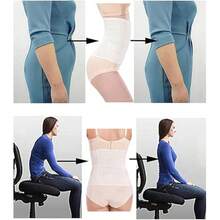 Faja reductora para mujer, corsé moldeable, control de abdomen, cinturilla moldeadora, reductor de silueta - Beis - Ver 3