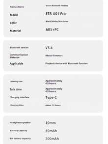 Lenovo 联想 ERAZER ETR-A01PRO 蓝牙耳机，入耳式运动 HiFi 音质，ENC 低延迟游戏音乐降噪带麦克风，超长电池寿命无线耳塞，适用于智能手机、平板电脑、飞机、卡车 - 彩色 - 查看 13