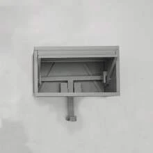 1 件壁挂式 3D 钥匙扣，车库形状钥匙收纳盒，安装简便，不带汽车模型 - 彩色 - 查看 11