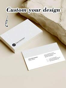 100 Pcs / 200pcs / 500 Pcs, 90*54mm,Double-Sided Custom Greeting Cards, Custom Greeting Cards, Business Card Customization, Business Card Printing, Upload Designs And Create Business Cards, Custom Business Cards With Logo Text, Custom Image Business Cards, Personalized Business Card Customization,Festive Calendar - Multicolor - View 1