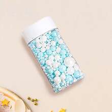 85g Assorted Pearls Cake Decorations Sprinkles Cupcake Toppers For Celebrations, Wedding, Shower, Party, Christmas Baking Supplies - Multicolor - View 7