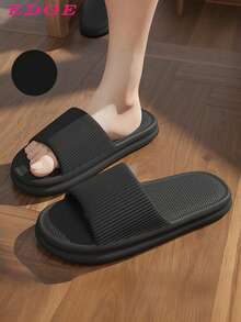 Papuci de casă unisex confortabili, la modă 2025, fabricați din material EVA cu talpă moale. Potriviti pentru baie, purtare zilnică, plajă și vacanță. Stil asortat cu bloggeri celebri. Design asortat, articol versatil, potrivit pentru toate anotimpurile. Oferă mai multe opțiuni de culoare. Ușori și respirabili, nu vor cauza disconfort picioarelor. - cafea maro - Vizualizare 6