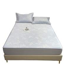 Cooling Mattress Pads - Yefan Pink PE Fitted Sheet - View 5