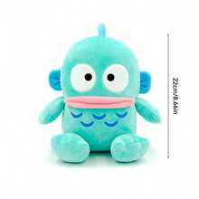 家族基础款兔子毛绒半鱼毛绒公仔，创意桌面摆件，可作为节日礼物 - Hangyodon - 查看 5