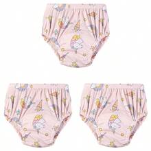 5 PIEZAS Pantalones de pañal para bebé suaves y cómodos, pantalones de entrenamiento para niños pequeños, pañales lavables y reutilizables, pantalones de pañal para recién nacidos, pantalones de entrenamiento para ir al baño del bebé, perfectos para baby shower y el mejor regalo para bebé - Estampado digital - Multicolor - Ver 64