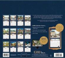 Calendario de pared 2023 de LINDA NELSON STOCKS - azul real - Ver 2
