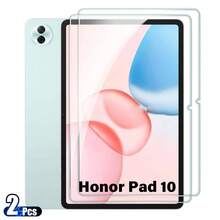 2 piezas Protector de pantalla de vidrio templado 9H compatible con Honor MagicPad4 / Honor Pad X8b Pad10 / Honor Pad 9 / Honor Pad X9a / Honor Magic Pad 2 / HONOR PAD V9, anti-arañazos, ultra claro, fácil instalación, compatible con varios estuches protectores, adecuado para Honor MagicPad3 / Honor Pad X7 - transparente - Ver 3
