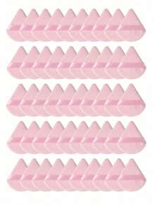 100/50/20/PCSPowder Puffs For Face Powder Triangle Powder Puff For Loose And Cosmetic Foundation, Makeup Puff For Contouring