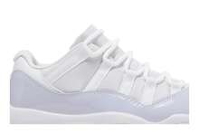 Nike Air Jordan Womens Air Jordan 11 Retro Low 'Pure Violet' (Women's Sizes) White/Pure Violet/White AH7860-101 Summer New - 白色 - 查看 2