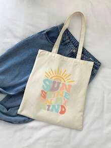 我们的帆布包完美融合了时尚与实用。对于任何时尚前卫的人来说，它们都是必备单品。时尚地携带您的必需品！ - 原色 - 查看 2