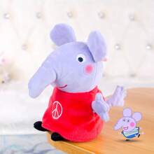 Muñeco de peluche de Peppa Pig de Hasbro, adornos creativos de dibujos animados y juguetes, pueden usarse como regalos festivos