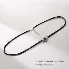1pc New Minimalist Exaggerated Heart-Shaped Necklace For Women
