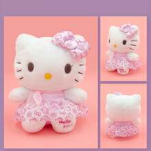 Muñeco de peluche de la Serie de burbujas sentada de  Familia , juguete ornamental de dibujos animados creativos, se puede usar como regalo para fiestas - Hola Kitty - Ver 3