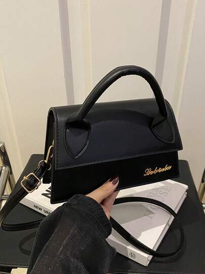 1 szt. Wysokiej jakości damska torebka z klapką, uniwersalna na zakupy, randki, na wszystkie pory roku