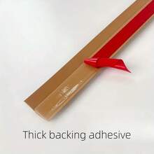 1PC 2m/78.74in Self-Adhesive PVC Flooring And Carpet Transition Strip, Durable PVC Threshold Strip, Easy To Peel And Paste Installation, Can Protect The Floor From Moisture Damage, Very Suitable For Hardwood And Tile Flooring, Floor Protection | Textured Finish | Multiple Color Options - Multicolor - View 7