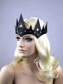 Gotischer Stil Schwarze Sexy Maske für Damen, kühnes Kostüm Accessoire für Damen, Halloween Maske, Valentinstag Geschenk, Party Cosplay, Sexy Accessoire für Damen