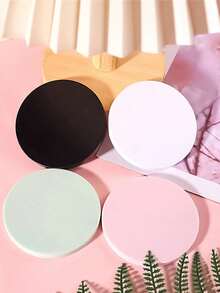 1pc/5pcs Small Round Mirror, Makeup Mirror, Pocket Mirror, Blank Small Round Mirror, Solid Color Mini Single-Sided Portable Mirror, DIY-Able. Back-To-School Beauty Tool.,Makeup,Cheap,Room Decor,Vanity,Travel,Bedroom,Makeup Accessories,Mirror,Vanity Mirror,Mini Mirror,Compact Mirror,Mirror Small,Hand Mirror,Cheap,Stocking Stuffers,Makeup,Makeup Tools,Cheap Stuff,Gifts,Gifts For Women,Christmas Gifts