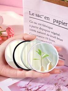1pc/5pcs Small Round Mirror, Makeup Mirror, Pocket Mirror, Blank Small Round Mirror, Solid Color Mini Single-Sided Portable Mirror, DIY-Able. Back-To-School Beauty Tool.,Makeup,Cheap,Room Decor,Vanity,Travel,Bedroom,Makeup Accessories,Mirror,Vanity Mirror,Mini Mirror,Compact Mirror,Mirror Small,Hand Mirror,Cheap,Stocking Stuffers,Makeup,Makeup Tools,Cheap Stuff,Gifts,Gifts For Women,Christmas Gifts