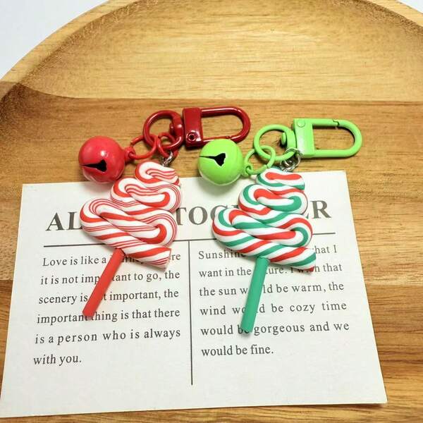 Halloween & Christmas Creative EU & US Imported Christmas Tree Bell Decor Hanging Ornaments, New Design Decorative Keychain