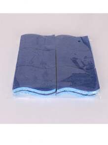 Blue S-Shaped Wood Pulp Sponge Scouring Pad Decontamination Absorbent Cleaning Wood Pulp Sponge Cellulose Dishwashing Sponge