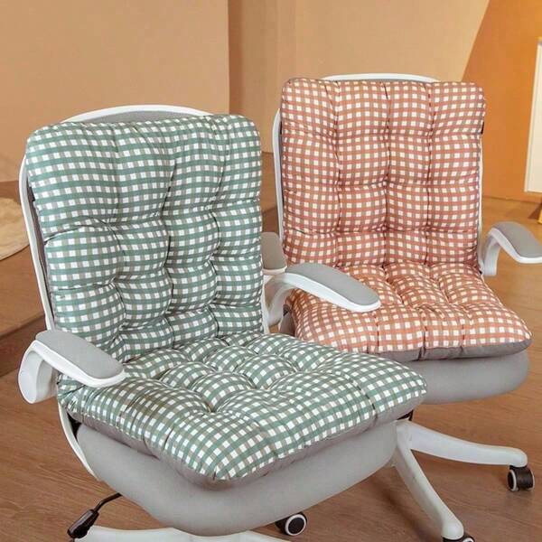 1pc Durable Polyester Seat Cushion-Hand Washable, Suitable For The Elderly, Suitable For Office-Camping Courtyard And Dining Table Seat, Fabric, Seat Cushion