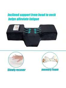 Beauty Salon Eyelash Extension Pillow Memory Foam Lash Pillow With Velvet Pillowcase Ergonomic Curve Improve Cervical Pillows For Neck Pain - Multicolor - View 8