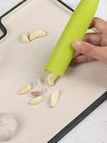 [省时省力] 1 件合金节能压蒜机，易于清洁 - 全身可水洗，便携式 - 户外房车露营，手动压蒜器，手持式压姜厨房小工具厨房配件，颜色和款式随机