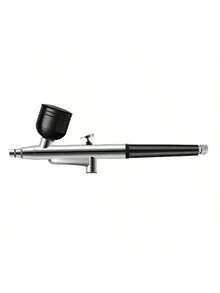 1 Set Cordless Airbrush Kit, With Detachable Extension Hose, 0.3mm Dual-Action Airbrush, 3 Jars, Cleaning Brush, USB Cable, Air Compressor, 0.3mm Micro Spray Nozzle, 1000mAh Rechargeable Battery, Home Use High Pressure Sprayer, Moisturizing Atomizer, Suitable For Model, Nail Art, Auto Painting, Beauty Spraying Tools, DIY Crafts Gift - 彩色 - 查看 14