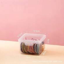 1 cái dây buộc tóc, hộp đựng phụ kiện tóc và đồ trang sức, hộp đựng dây buộc tóc - Trong sáng - Xem 6