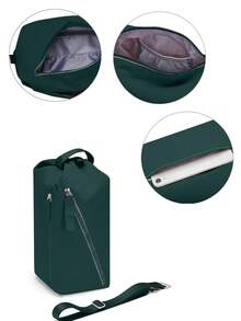 男女旅行运动单肩包，小众设计 6 英寸大容量侧包，防水可调节肩带时尚包，防刮耐磨徒步腰包，轻便便携斜挎包，适合小学、初中、高中学生 - 彩色 - 查看 9