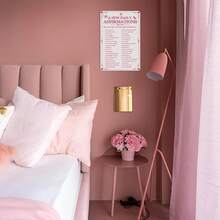 Room Decor Aesthetic A Few Daily Affirmations Motivational Wall Art Tin Metal Sign Pink Butterfly Wall Home Coffee Room Office Decor Gifts 8X12 Inches - A Few Daily Affirmations - 查看 4