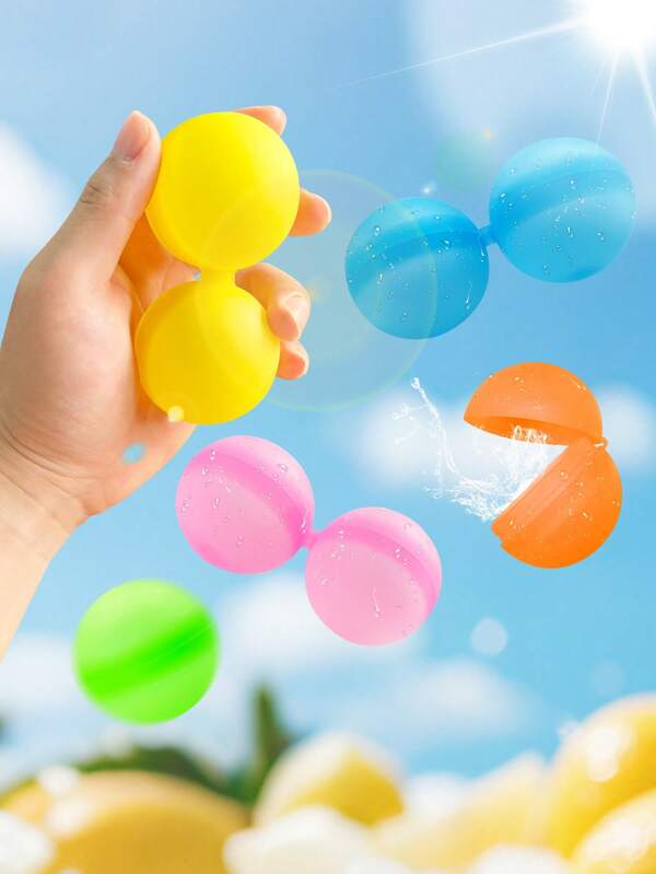 2/15/30pcs Random Color Summer Pool Party Favors - Inflatable Water Polo Ball Set For Outdoor Games - Bulk Swimming Pool Toys Gift Bag Fillers