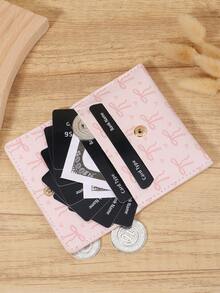 New Minimalist Card Holder Ultra-Thin Lightweight Portable Cash ID Card Credit Card Coin Pocket Wallet High-Quality Credit Card Storage Bag Women's Wallet Card Bag For Women Wallet Mini Wallet Purse Wallet Card Wallet - Pink - View 5