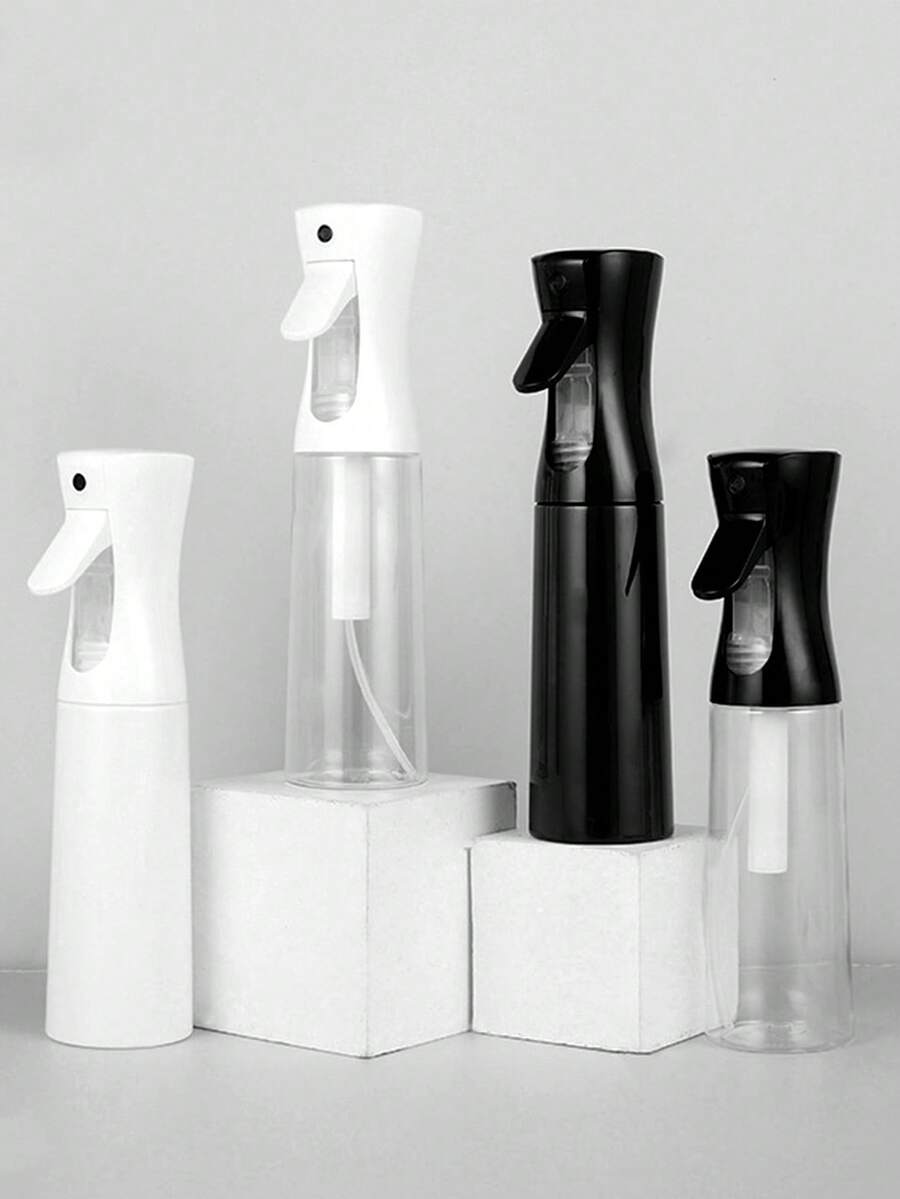 1 件 200ML/300ML/500ML 便捷高压喷雾瓶，超细连续喷雾，按压式分配器，用于保湿、护发、浇灌植物、厨房清洁，适合日常使用，美容院、美发店、水疗中心