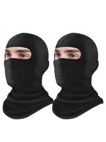 3 Piezas/1 Pasamontañas máscara facial para hombres y mujeres - Esquí, snowboard, motocicleta, protección solar y protección contra el viento Cuello de verano refrescante, protector de motocicleta Bufanda de esquí para hombres/mujeres