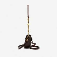 Retro Half-Round Flap Saddle Crossbody Bag, 2025 New Fashion Chain Shoulder Bag For Women, Elegant Personalized Casual Daily Commute Shoulder Bag, Dating Gift - Coffee Brown - View 5