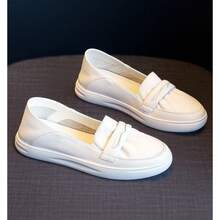 Women Loafers Shoes - 白色 - 查看 8