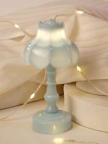 1个街灯造型LED迷你台灯，发光桌面装饰品，儿童卧室床头灯，氛围灯，客厅装饰夜灯，桌面装饰迷你夜灯 - 黃光 - 查看 11