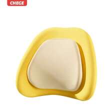 1 件汽车颈部和头枕枕，符合人体工程学的驾驶员座椅腰部支撑垫，舒适的汽车颈部保护器